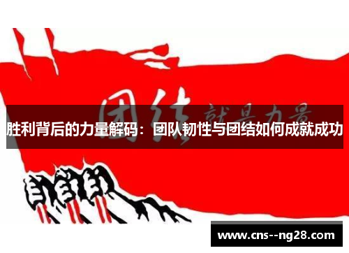 胜利背后的力量解码:团队韧性与团结如何成就成功 胜利背后的力量解码:团队韧性与团结如何成就成功