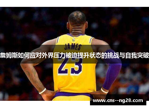 詹姆斯如何应对外界压力被迫提升状态的挑战与自我突破