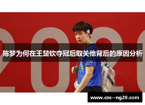 陈梦为何在王楚钦夺冠后取关他背后的原因分析